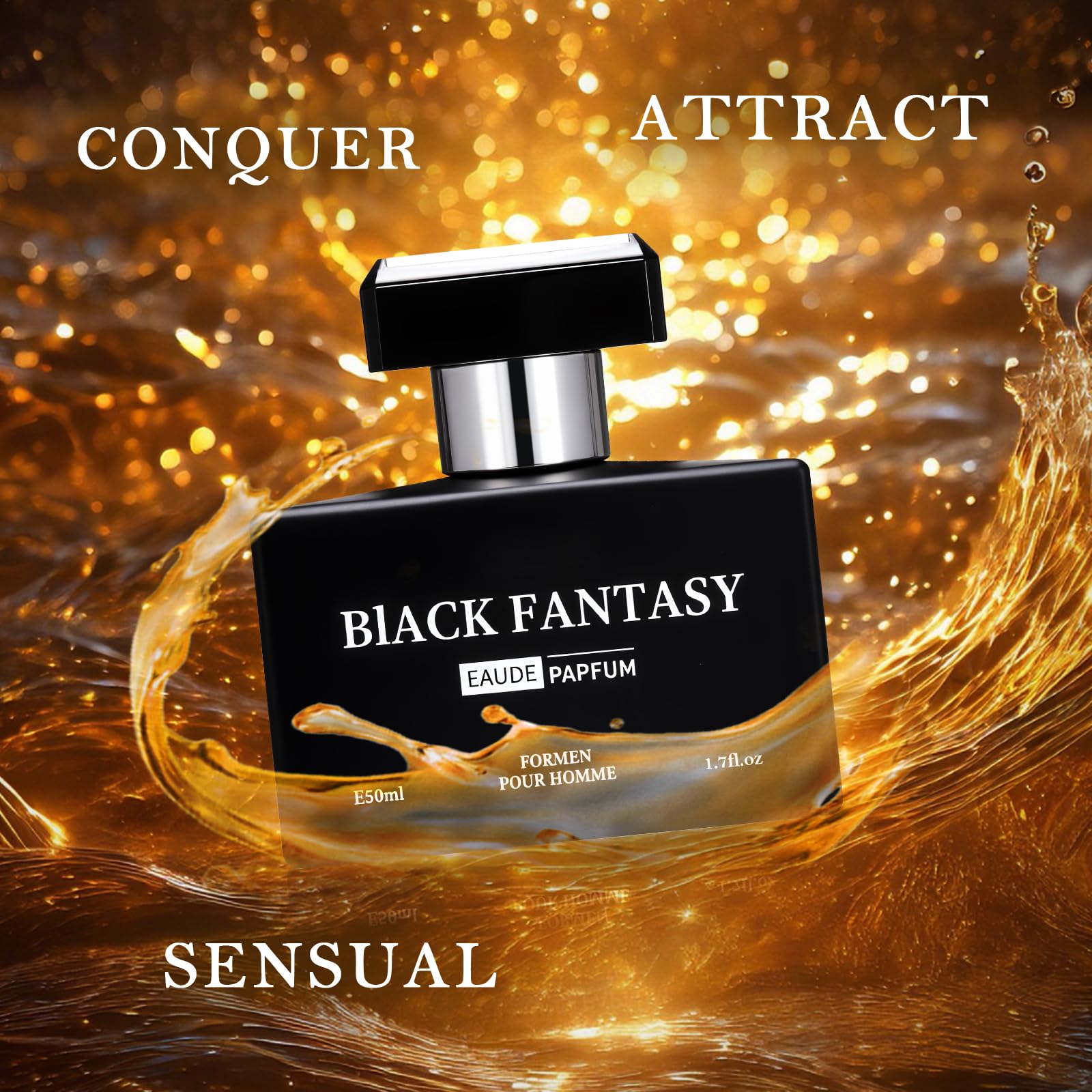Apply to neck and wrists for a lasting presence with Generic Men's Cologne.