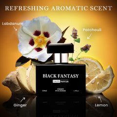 Generic Men's Cologne gift box packaging presents a stylish gift.