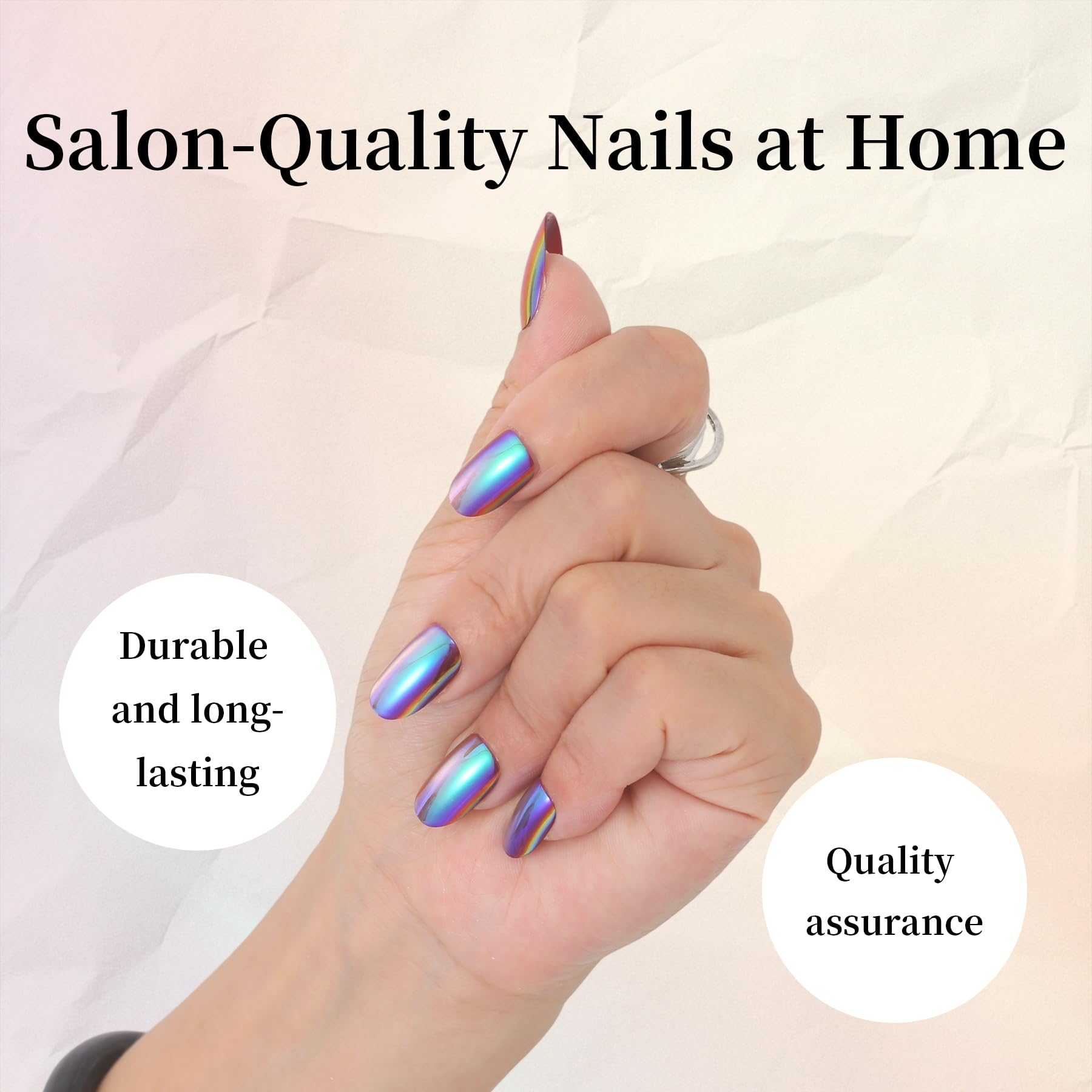 Dual-sided file for shaping and buffing a salon-style finish