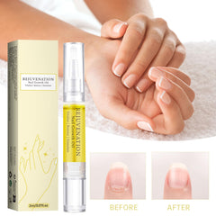 Generic Rejuvenation Nail Growth Oil pen in use for nourishing growth.