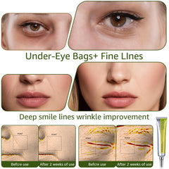 Generic Retinal Shot Tightening Serum Swirl suggests smoother texture and even complexion.