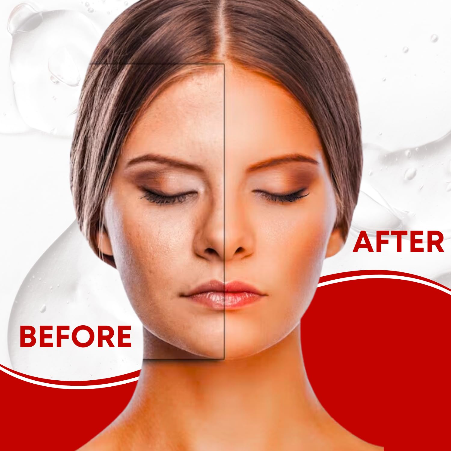 Generic Retinol Pro Night Cream texture closeup non-greasy finish