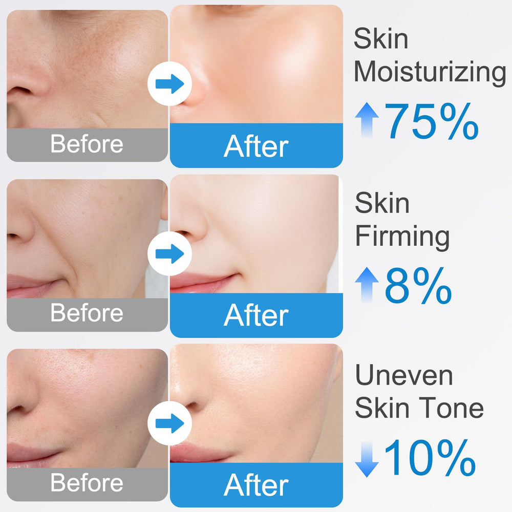 Generic Silk Peptide Lifting Ampoule being applied demonstrates easy daily lifting use.
