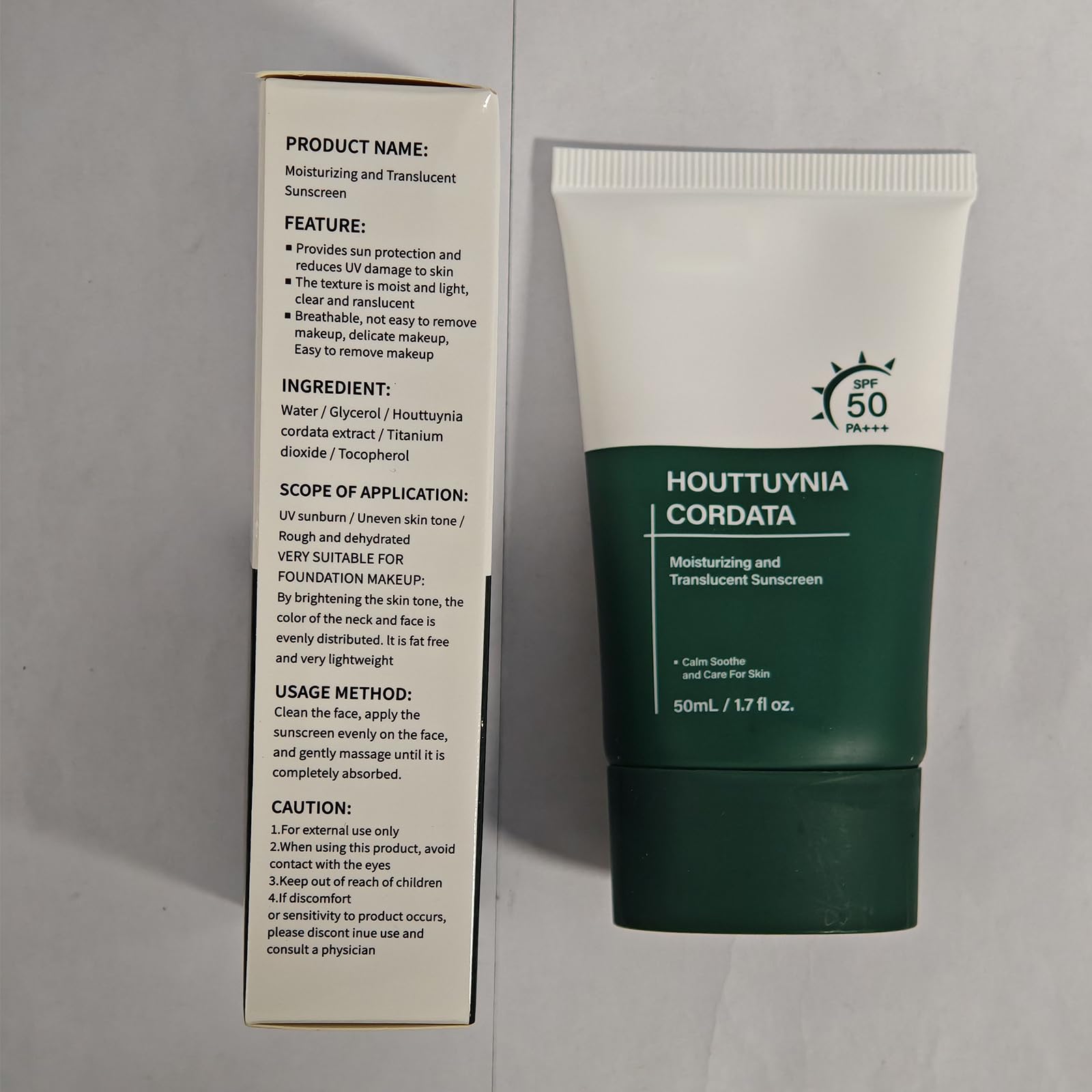 Generic Silky Moisture Sunscreen dries down with no residue.