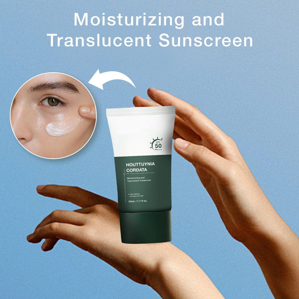 Generic Silky Moisture Sunscreen wears well under makeup.
