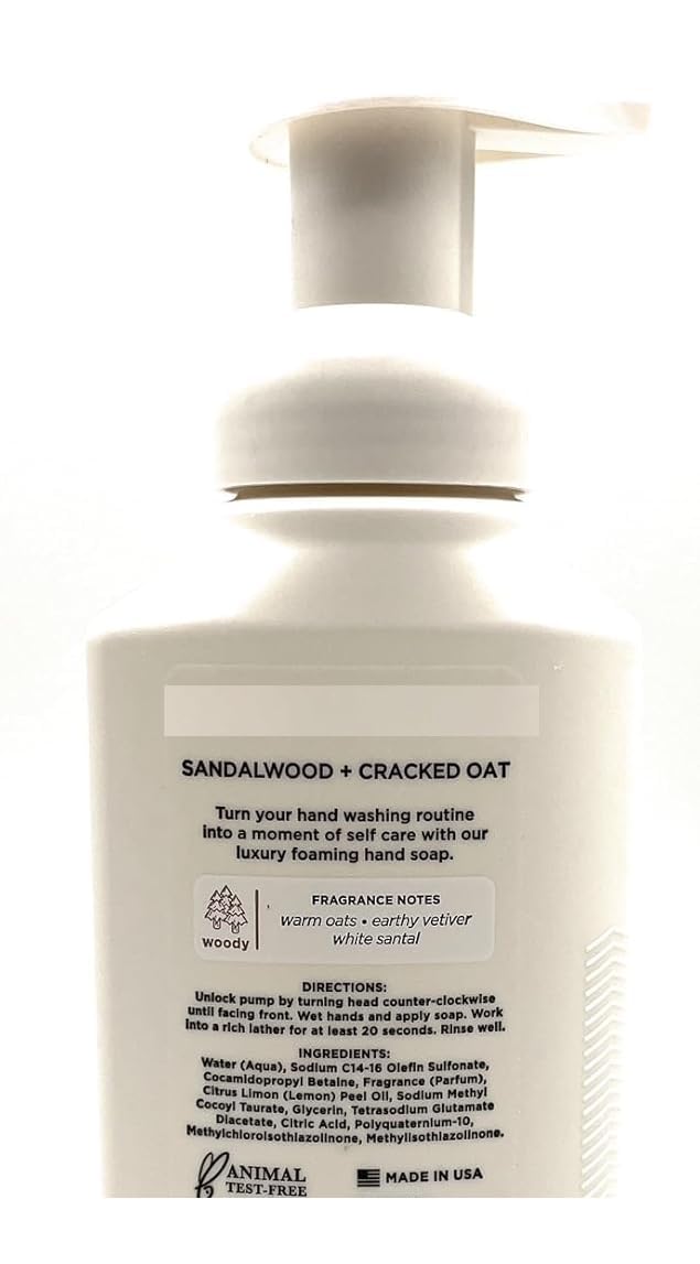 Generic Soft clean hands after use with foaming formula.