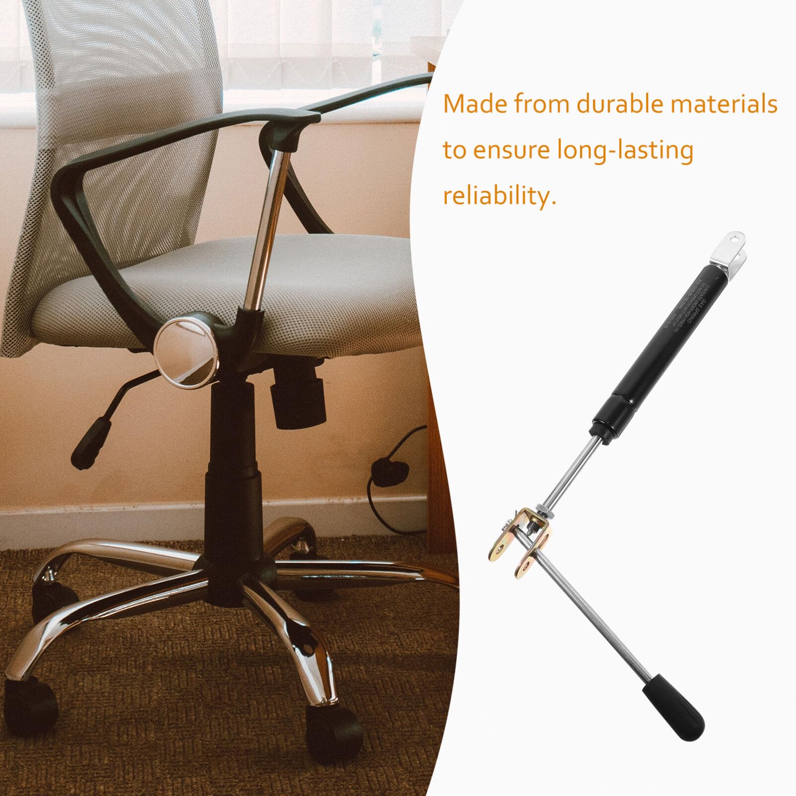 Generic Stroke 8cm Barber Chair confirms ample travel for comfortable height adjustments.