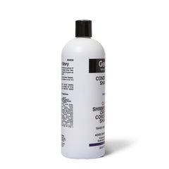 Generic Value Products Conditioning Purple Shampoo demonstrating brass-toning on faded blonde highlights