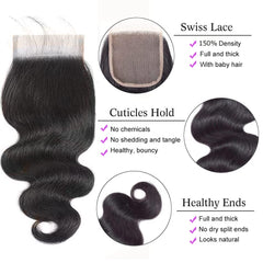 GENEROUS double-weft bundles reduce shedding for long-lasting wear.