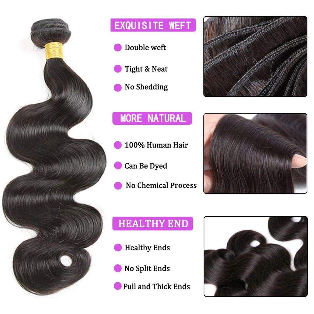 GENEROUS natural black shade close-up showing smooth texture and healthy shine.