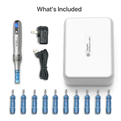 Genetic Brilliance Labs wireless cosmetic pen for the body, improving texture and glow.