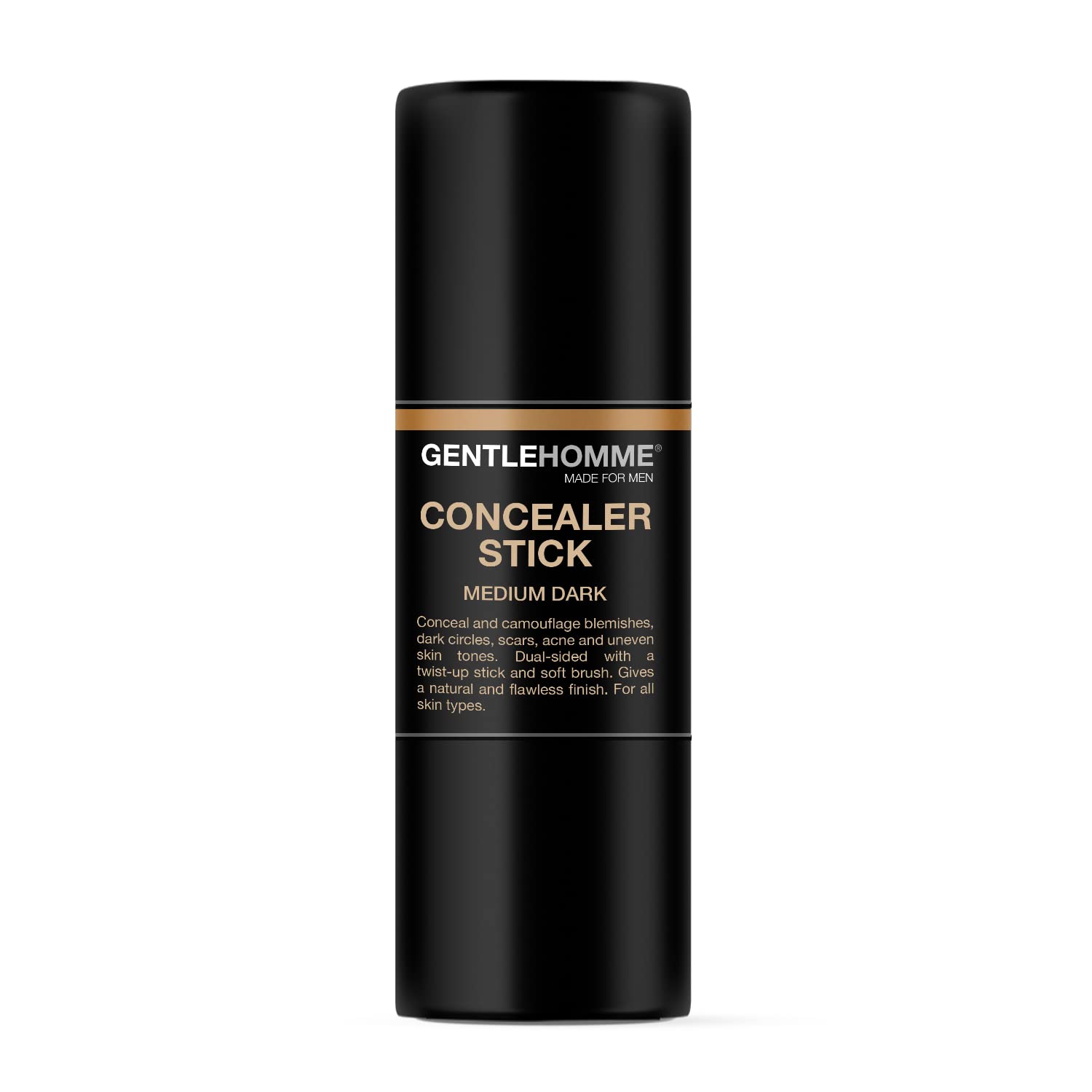 Gentlehomme concealer stick targets dark circles for refreshed eyes.