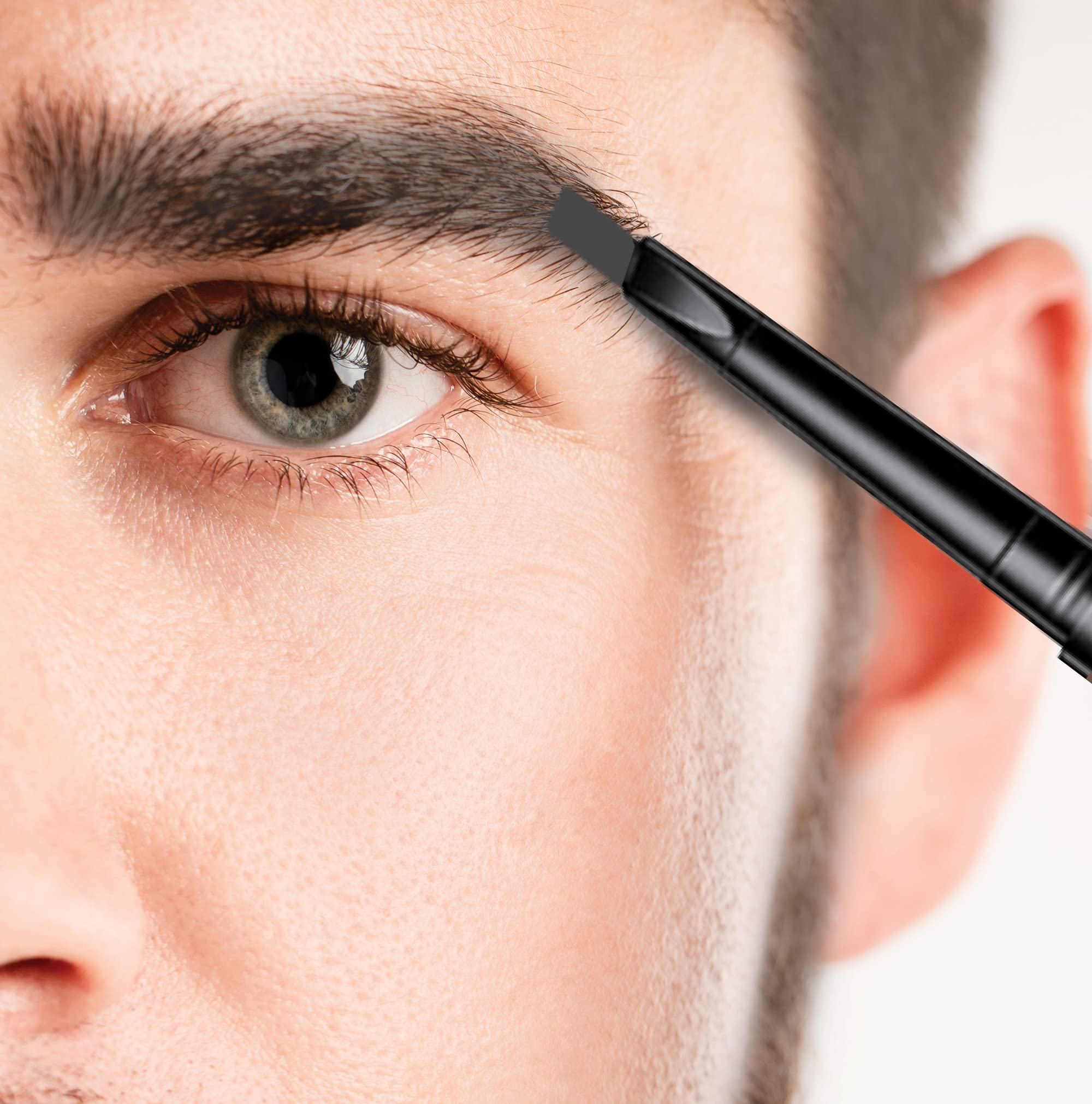 Vegan Gentlehomme brow pencil logo signaling cruelty-free quality.