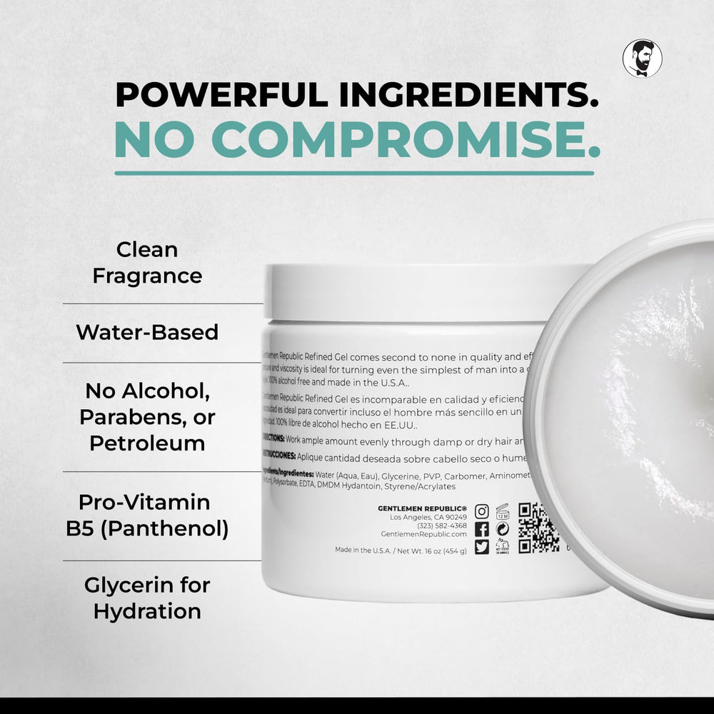 Gentlemen Republic non-flaking formula image with smooth finish.