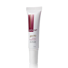 Genucel Gen90 eye treatment application: quick firming around the under-eye area.