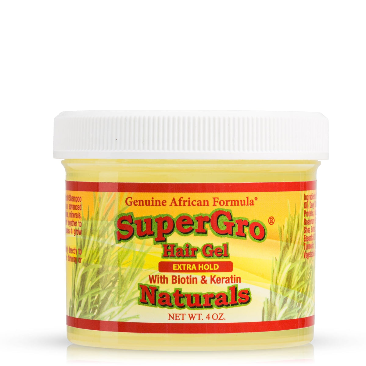Genuine African Formula SuperGro with extra hold for braiding and defined texture