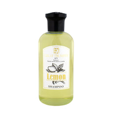 Geo F. Trumper Lemon Shampoo bottle shown for daily hair care with citrus fragrance.