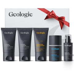Geologie 2percent Salicylic Acid Face Wash bottle promotes clear pores and oil control.