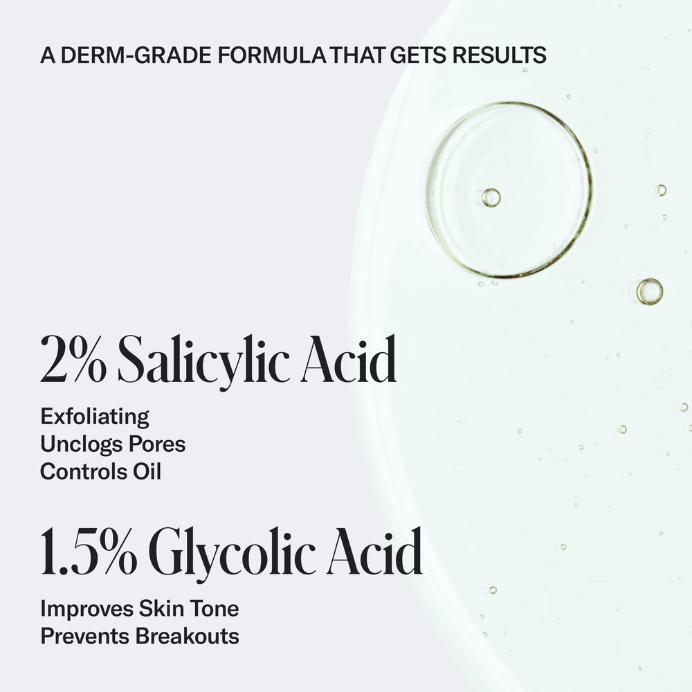 Geologie Acne Control Body Wash rich lather forms during shower for thorough cleansing.