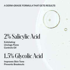 Geologie Acne Control Body Wash rich lather forms during shower for thorough cleansing.