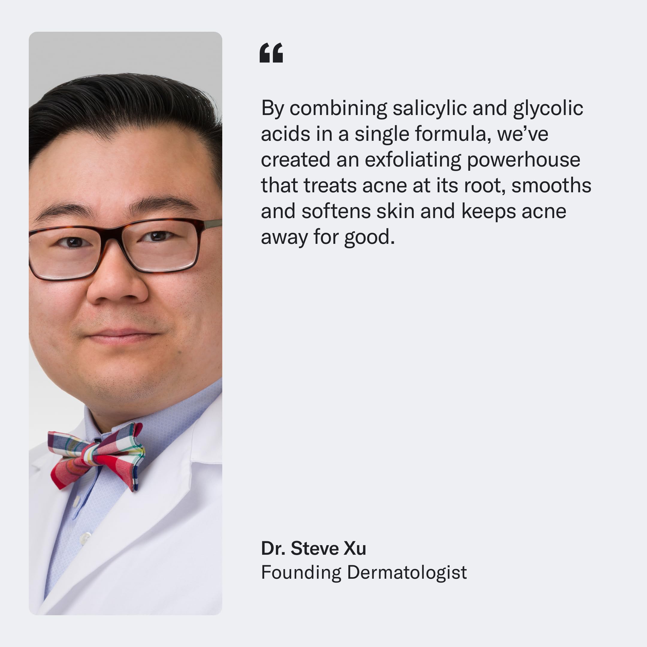 Geologie Acne Control Body Wash texture detail showing gel consistency.