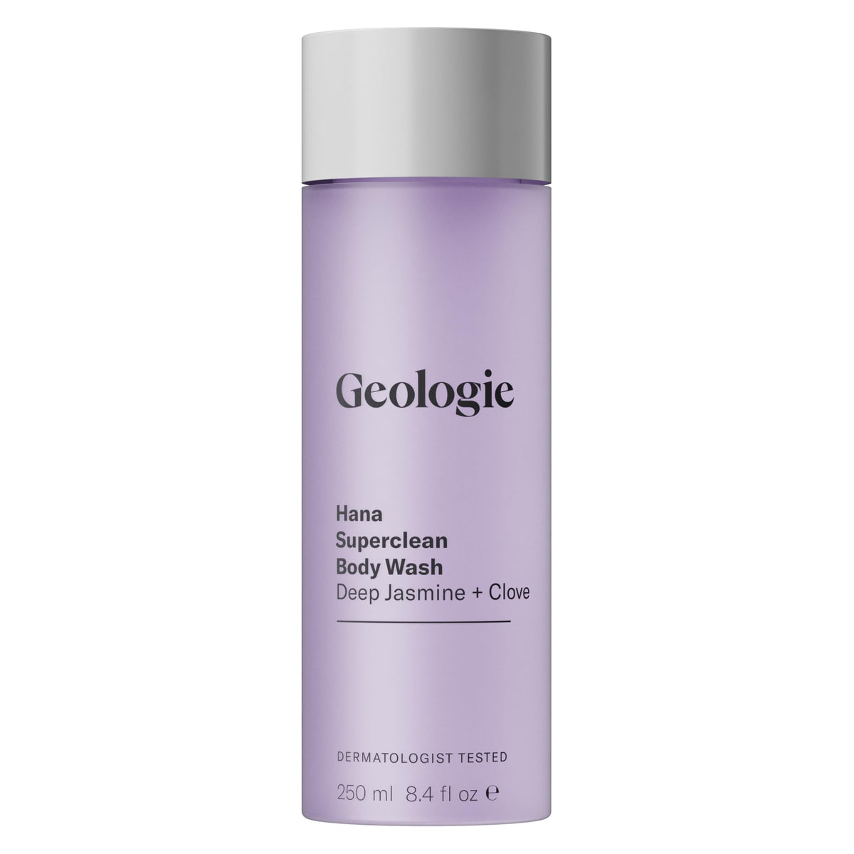 Geologie Hana Superclean bottle with pour cap for easy daily cleansing
