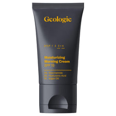 Geologie moisturizing face cream with SPF 15 packshot for daily hydration