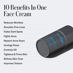 Geologie Retinol Night Cream texture closeup, showing smooth, rich cream for comfort.