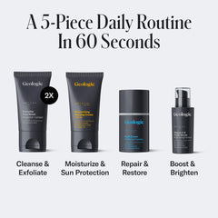 Geologie Retinol Night Cream tube showcases nightly nourishment and texture support.