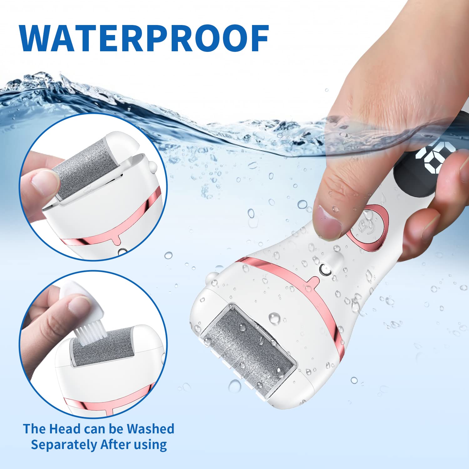 Geopu rechargeable battery provides up to 90 minutes of cordless use.