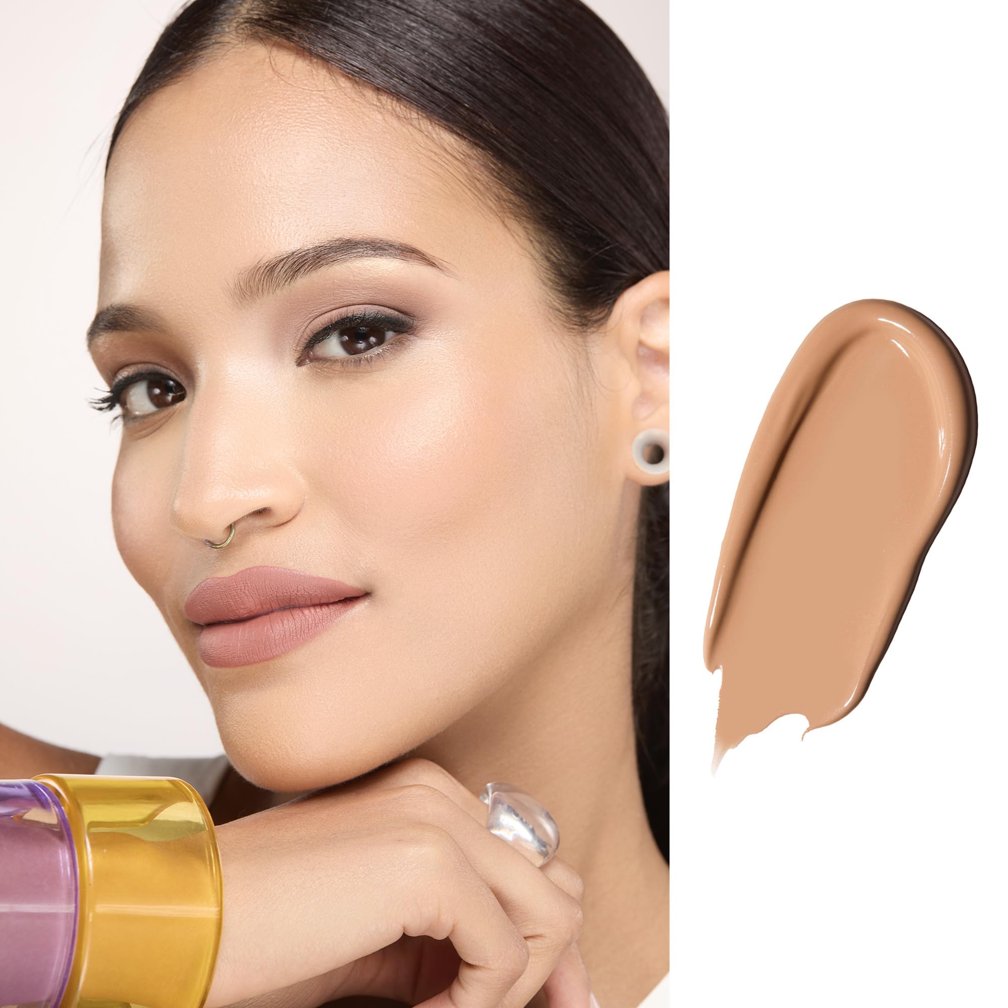 Clean Canvas cut crease base helps precise layering and sharp eye shapes.