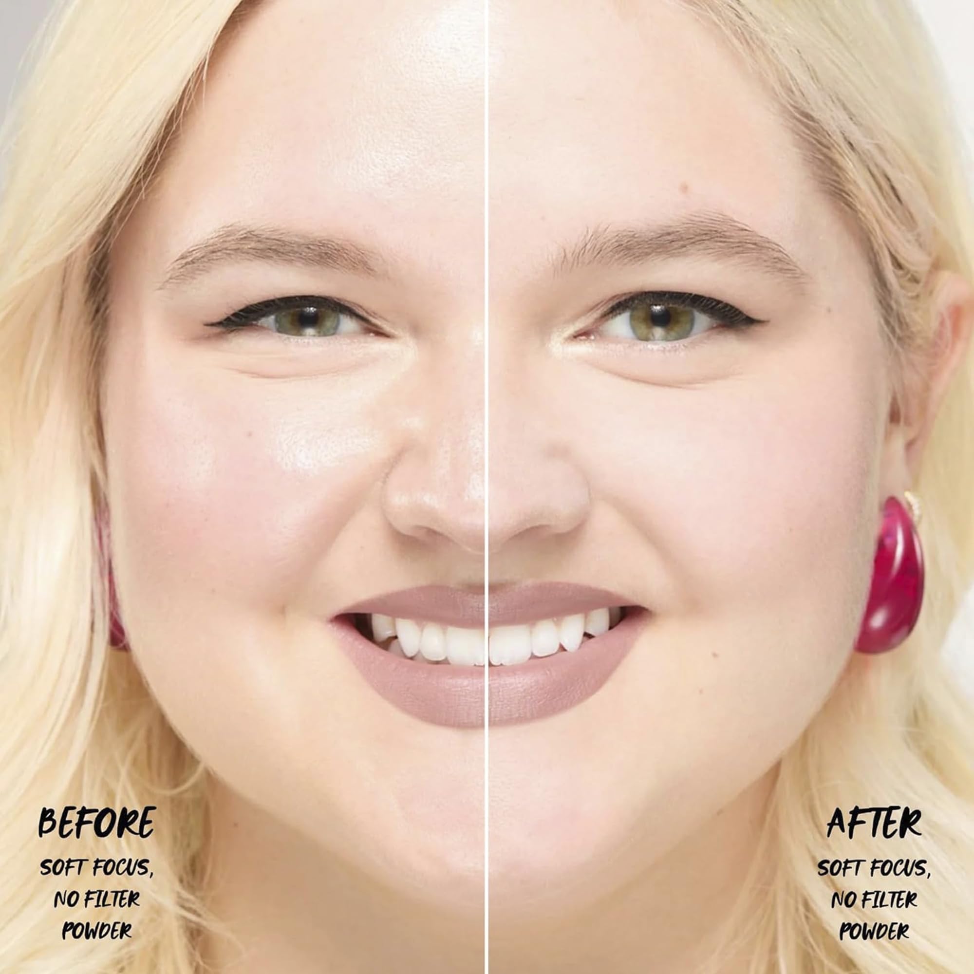 Gerard Cosmetics Slay the Bake purple soft-focus finish on skin hints demi-matte look