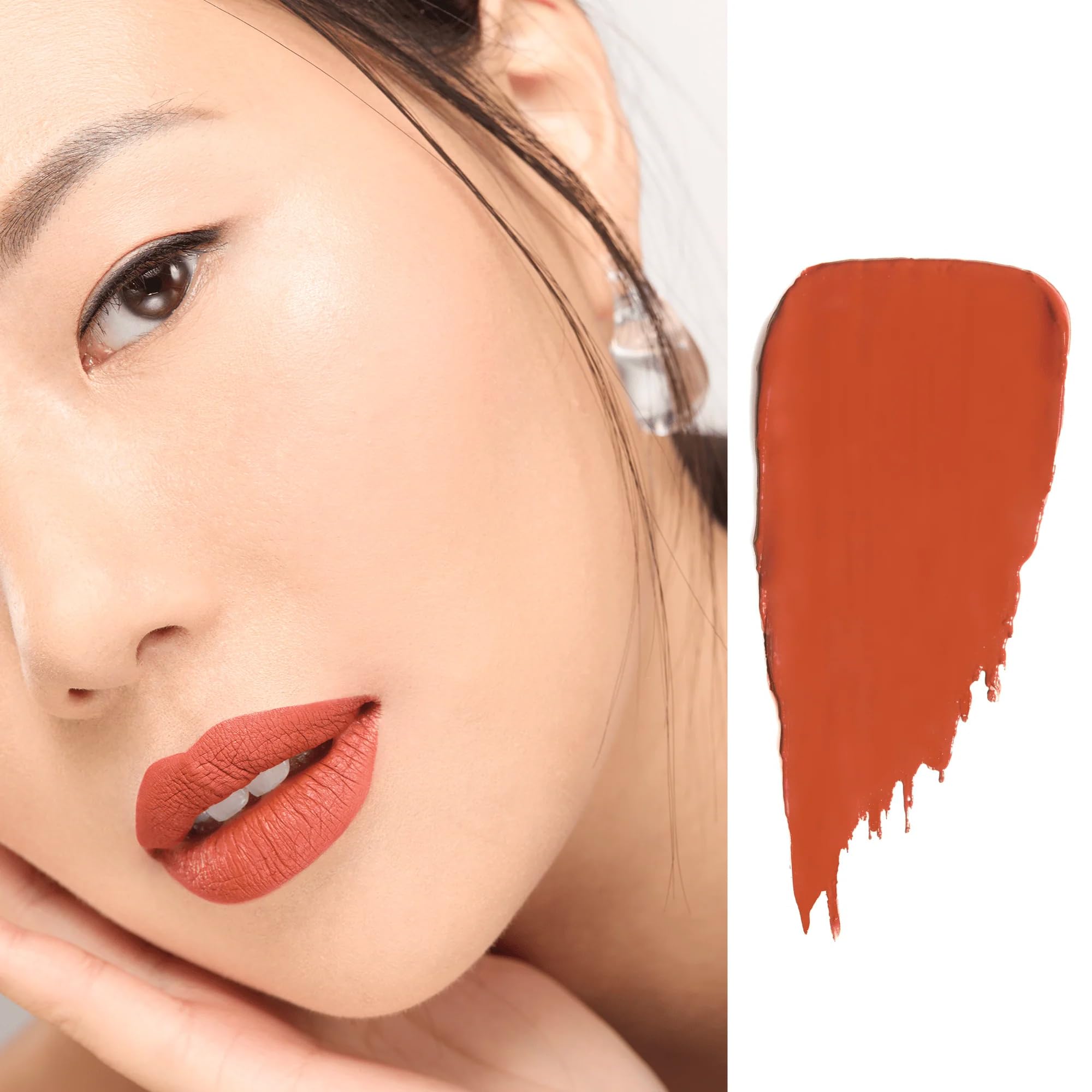 Gerard Cosmetics HydraMatte Sedona creamy-matte formula in action