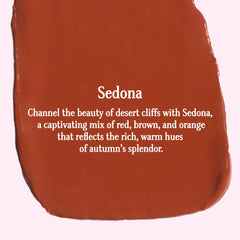Gerard Cosmetics HydraMatte Sedona long-wear pigment on lips