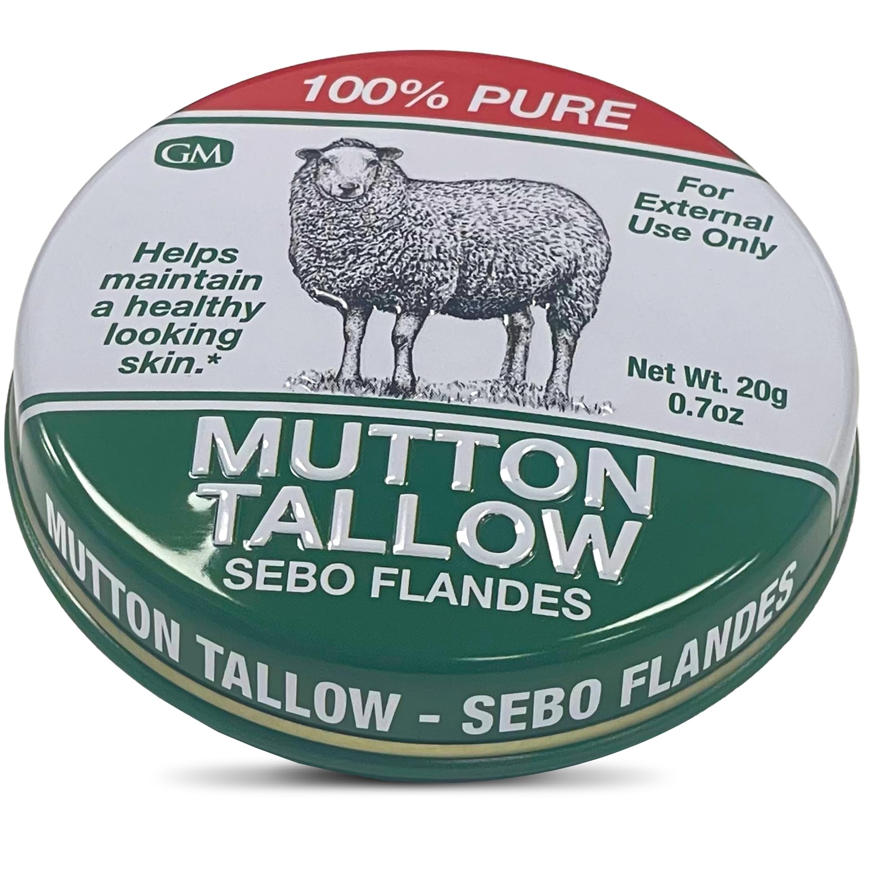Germa Mutton Tallow Cream packaging highlighting natural skincare benefits