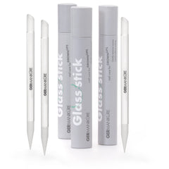 GERmanikure Glass Cuticle Stick push for precise cuticle alignment and safe lifting.