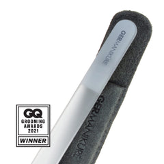 GERMANIKURE nail file in suede sleeve offering premium protection and grip