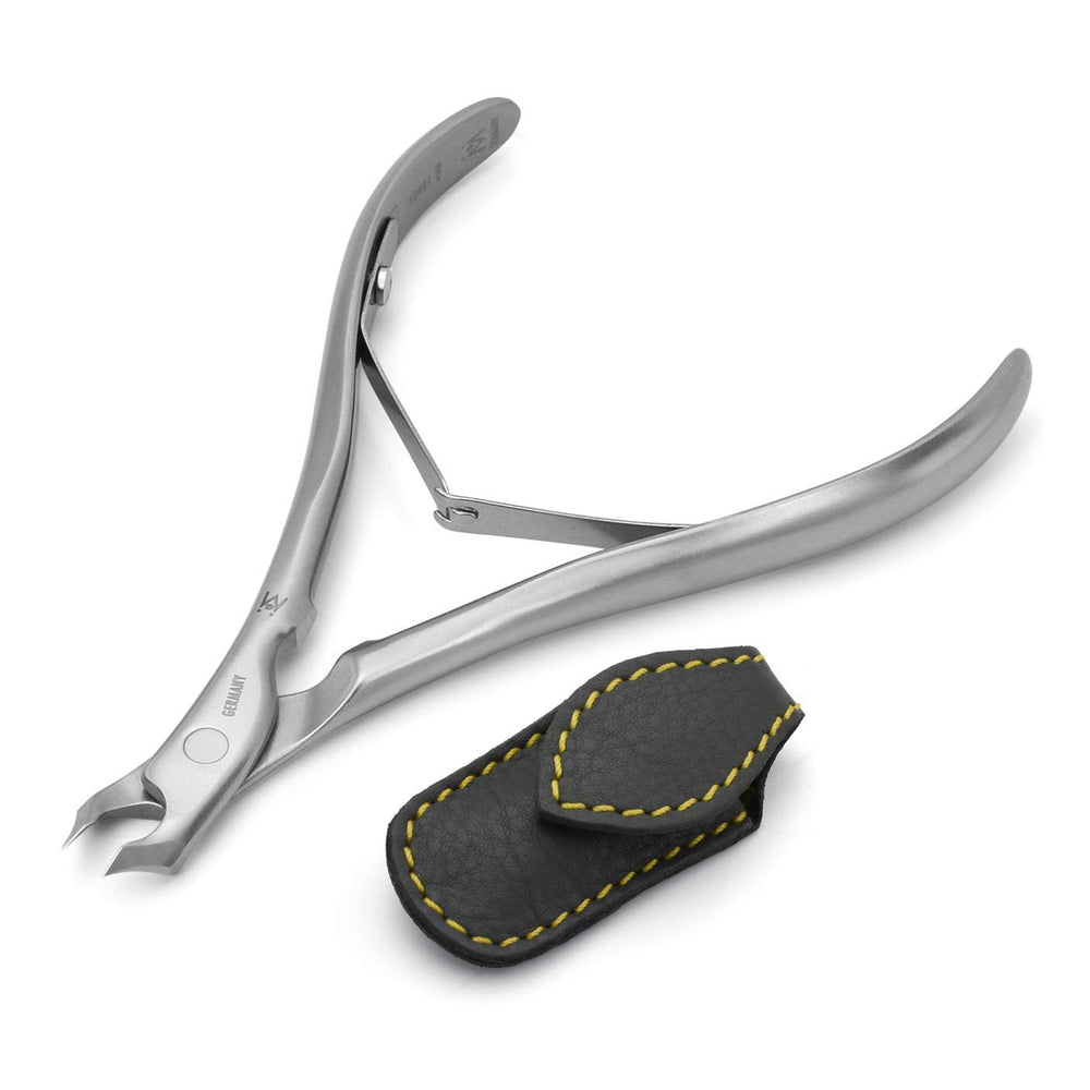 GERMANIKURE Tower Point Cuticle Trimmer with precision-tip close-up for delicate nail work