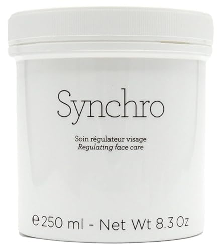 Gernetic Synchro Cream bottle highlights premium packaging for balanced skin care.
