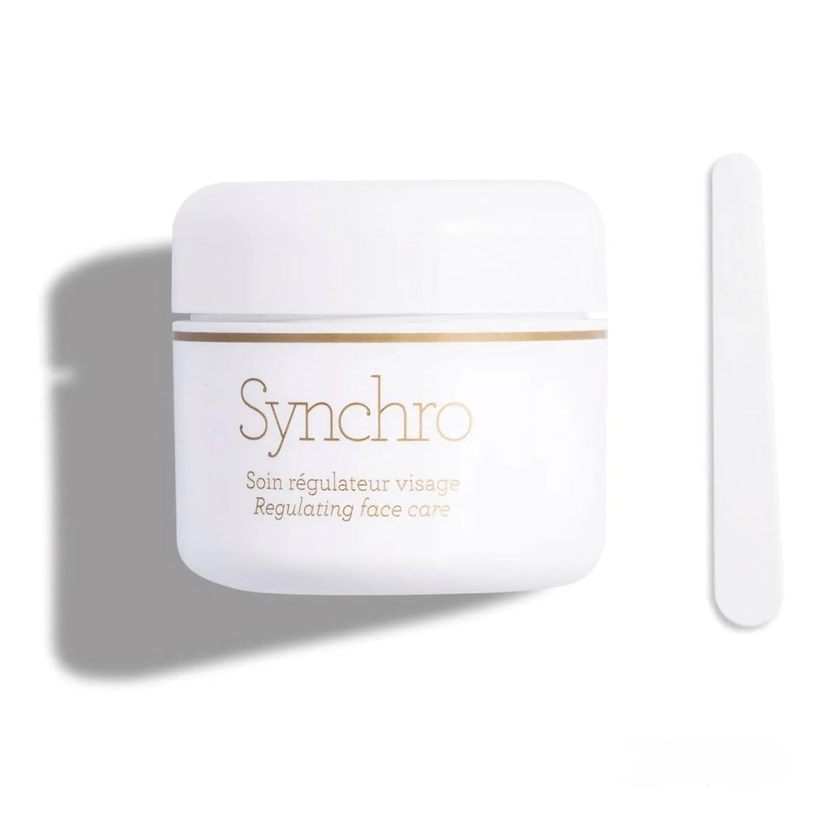 Gernetic Synchro Cream bottle on a clean surface, supports hydration and barrier function for all skin types