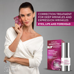 Gerovital Evolution serum lips-area: reduces expression lines for a refreshed look.