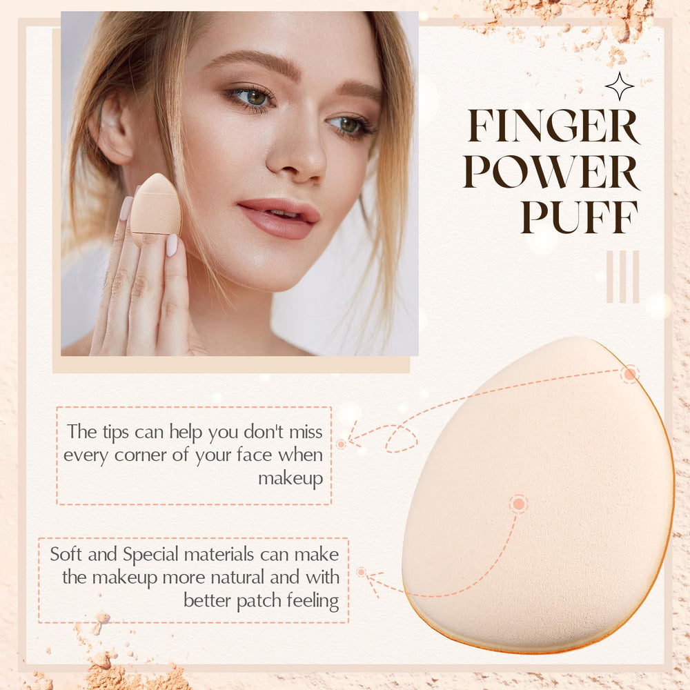 Gerrii color-matched skin sponges complement daily beauty application