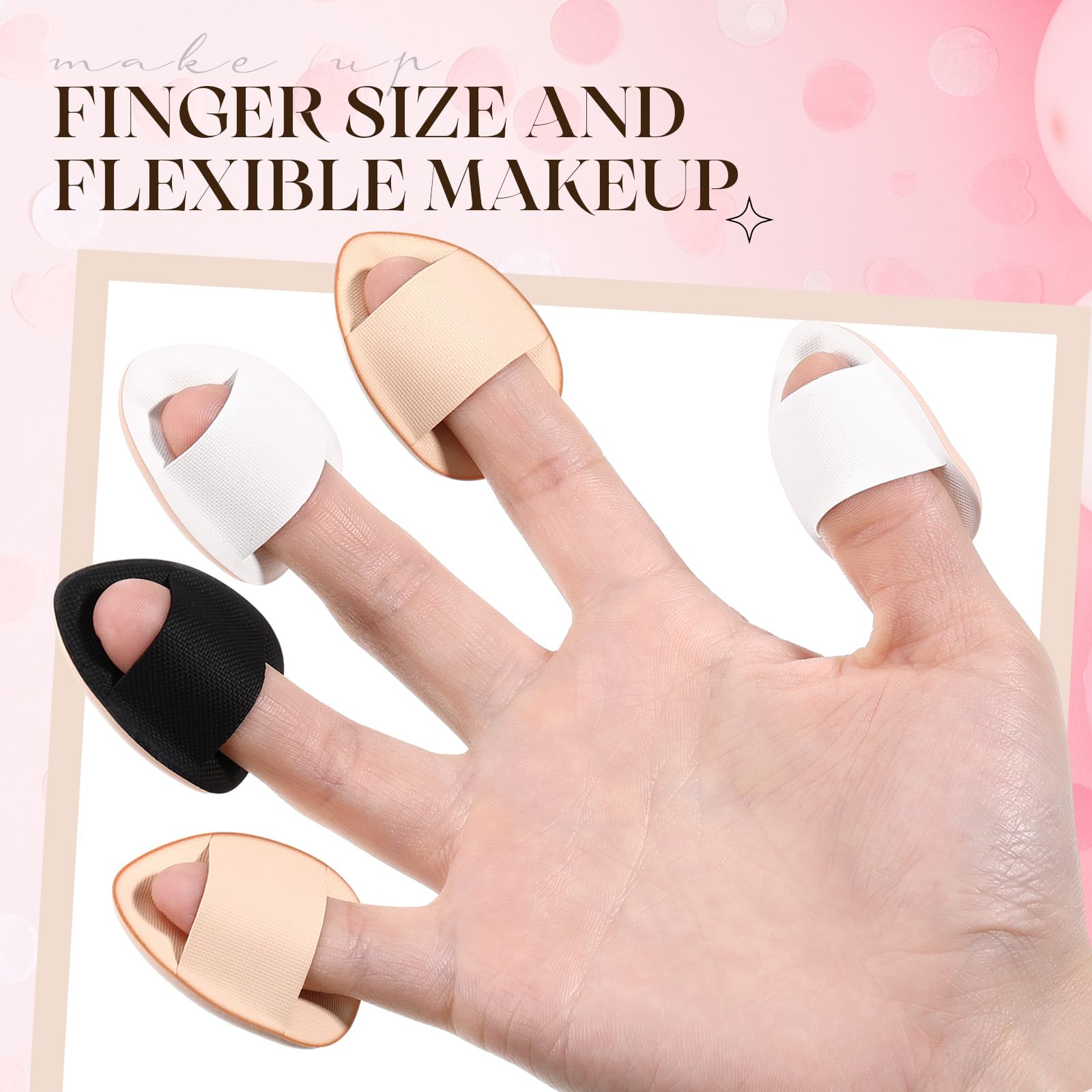 Gerrii washable and reusable makeup puffs help keep routines tidy.