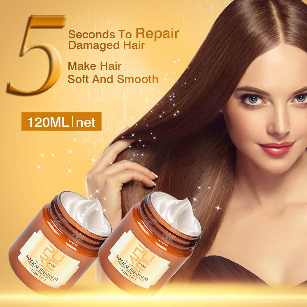 GES Hair Conditioner bottle demonstrates damage repair for smoother, stronger strands.