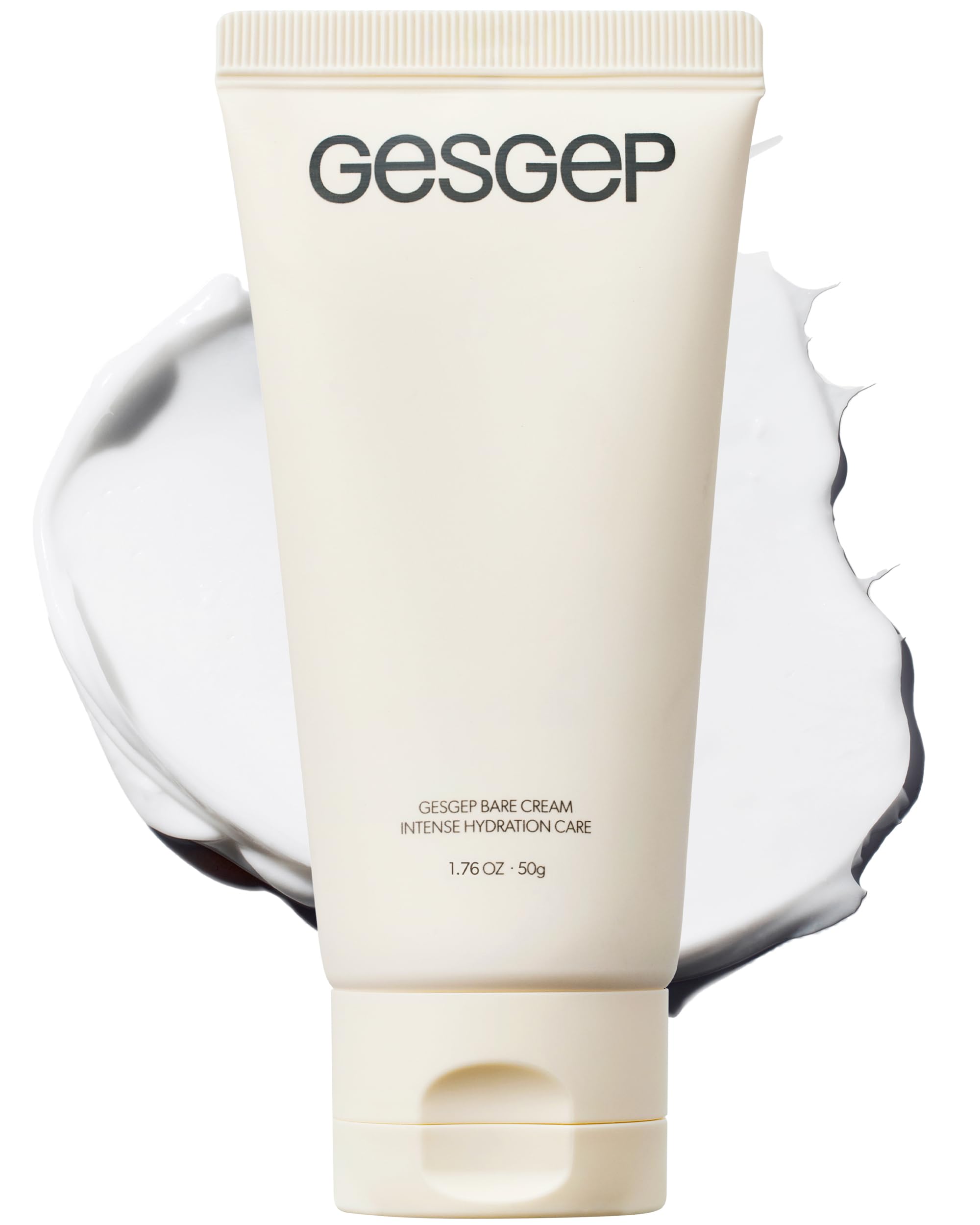 gesgep Bare Cream with ceramide emulsion strengthens the skin barrier for a smooth base