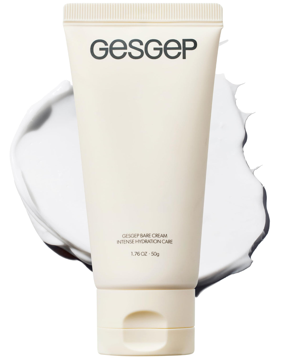 gesgep Bare Cream with ceramide emulsion strengthens the skin barrier for a smooth base
