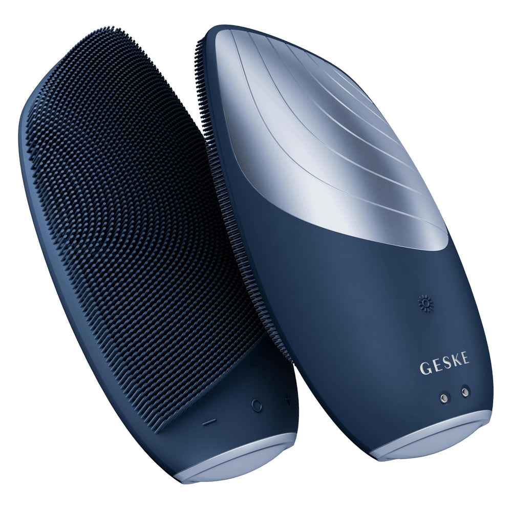GESKE 6-in-1 home spa tool delivering spa-like cleanse at home.