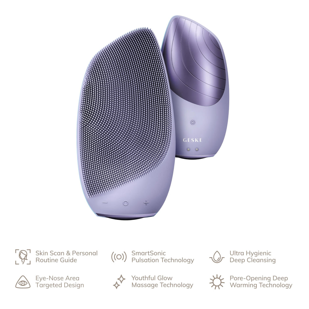 GESKE app-guided interface delivers AI skincare routine guidance
