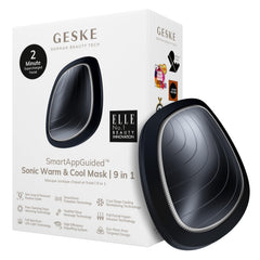 GESKE SmartAppGuided warm and cool mask hero for premium facial comfort