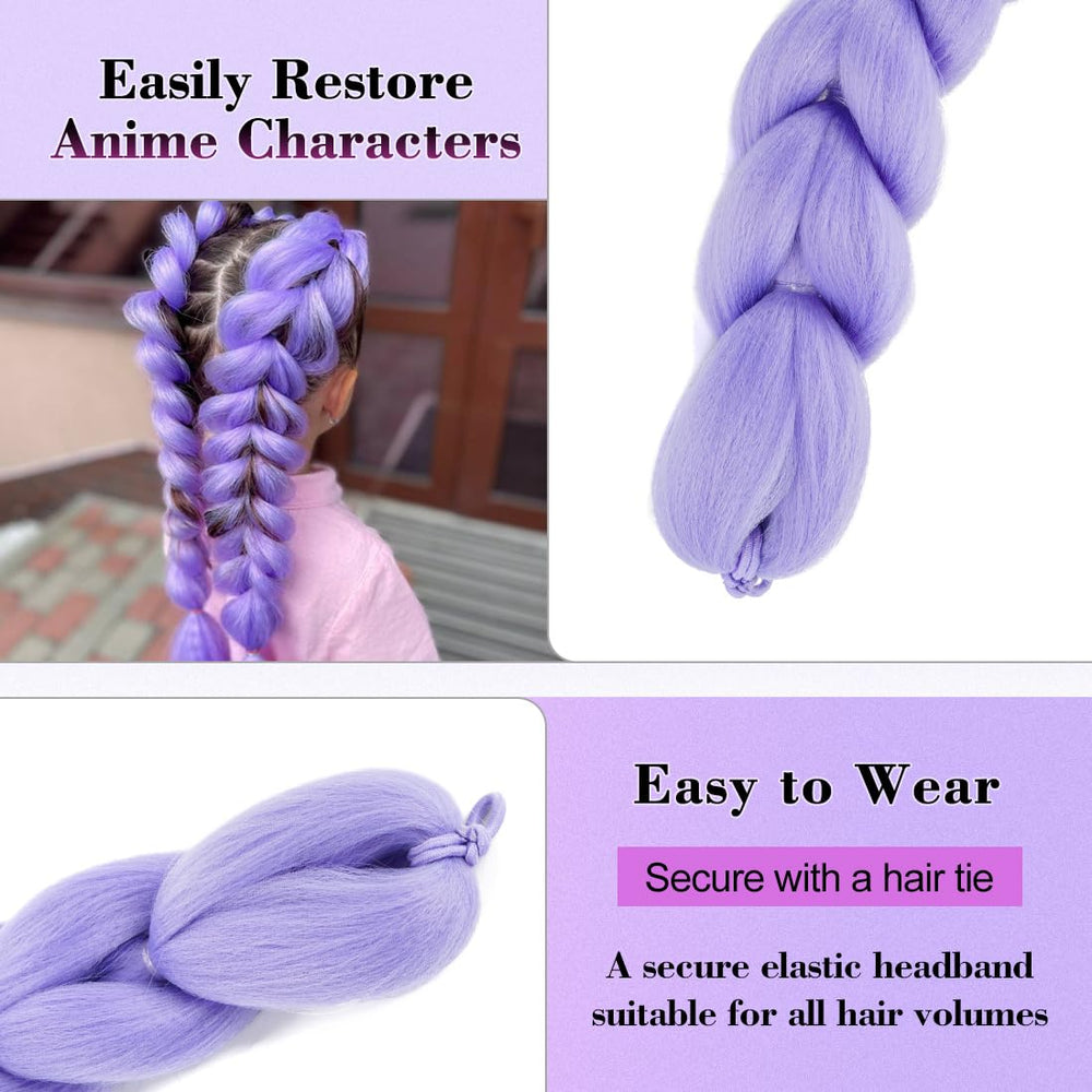 GetGal ponytail elastic band provides secure, easy attachment.